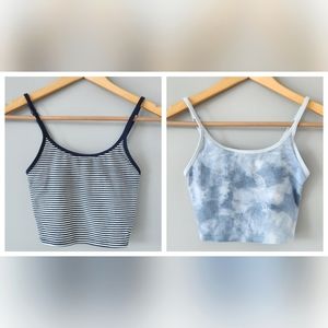 Blue Bralettes - Set of 2 | Old Navy | Sz XS